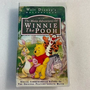 The Many Adventures Of Winnie The Pooh VHS Clamshell MediaGnu - Picture 1 of 11