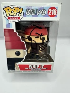 DEVO "JERRY" Gerald Casale signiert Funko Pop AFTAL Zeuge NFC authentifiziert Echtheitszertifikat - Bild 1 von 3