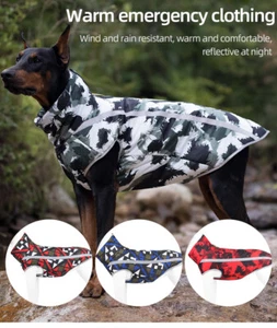 Abrigo de invierno para perros grandes impermeable Pitbull ropa para perros grandes mascota perro chaqueta - Imagen 1 de 21