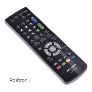 Télécommande Originale Sharp GA591WJSA Pour TV LCD / Signes D'Usure / Vérifié - Photo 1/1