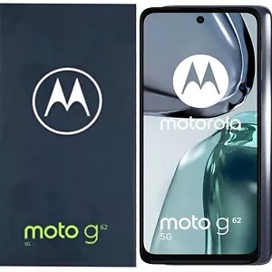 BRAND NEW - Motorola G62 (Dual Sim- 6.5 inches- 128GB/4GB RAM) - Midnight Grey - Picture 1 of 3