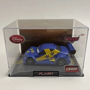 DISNEY PIXAR CARS 2 DISNEY STORE 1:43 FLASH CHASE DIECAST - Picture 1 of 6