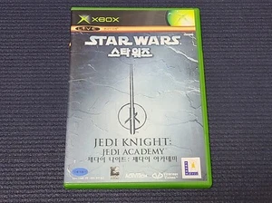 Microsoft XBOX Star Wars Jedi Knight Academy Retro Game Korea Version MS Console - Picture 1 of 5