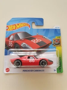 Hot Wheels Porsche 904 Carrera GTS 158/250 HW Exotics 1/10 Auto 1:64 2024 Rossa - Foto 1 di 8