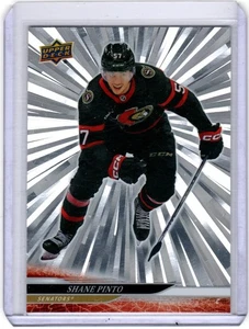 2024-25 Upper Deck #370 Shane Pinto Outburst Silver - Picture 1 of 1
