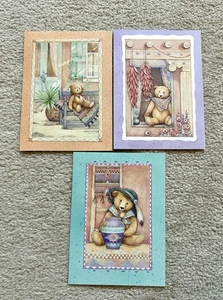 Lot of 10 ‘Western Bear’ Greeting Cards By Current-W/Envelopes New Old Stock - Picture 1 of 5