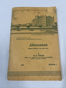 Alternators By W.H. Treene, General Electric Company, 1949 - Bild 1 von 8