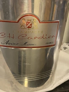 C.H. Cardier (Charles Heidsieck) französischer Champagner Eiskübel Kühler - Frankreich 8 x 7,5 - Bild 1 von 17