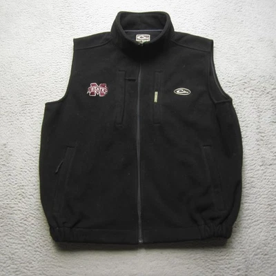 Mississippi State Bulldogs Vest Mens 2XL NCAA College Fleece Waterfowl Systems - Image 1 of 4