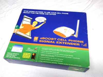 Zboost Cell Phone Signal Extender YX500/510 Dual Band Cellular Booster outdoor - Image 1 of 4