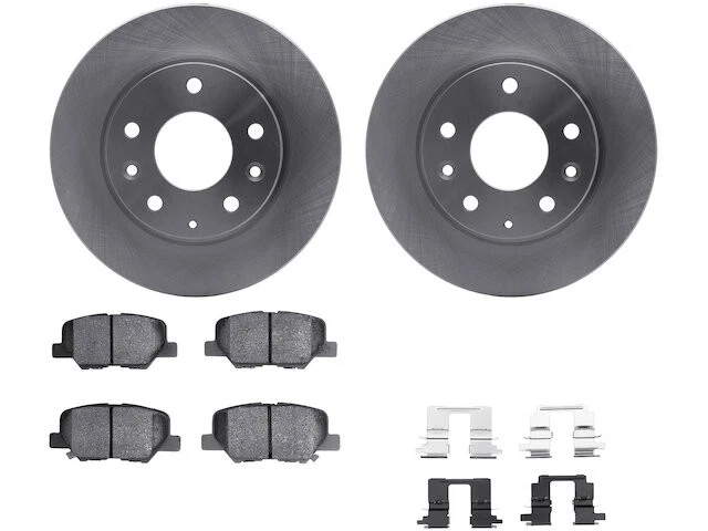 Kit de pastillas de freno trasero y rotor para Mazda 3 Sport 2017-2018 MB297FC Foto 1 de 1