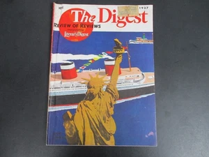 The Digest Magazine July 1937 Vol 1 No 1 Review of Reviews Literary Digest - Picture 1 of 3