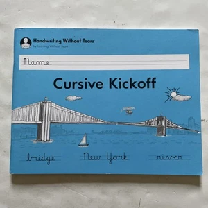Learning Without Tears - Cursive Kickoff Student Workbook Like New - Picture 1 of 8