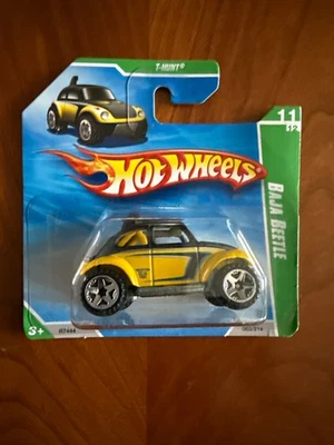 2010 Hot Wheels ~ Baja Beetle #063 ~ Treasure Hunt ~ Short Card - Image 1 of 2