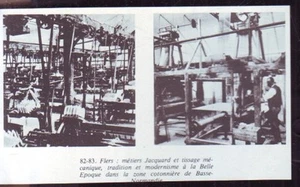 1985 -- FLERS METIERS JACQUARD AU TRAVAIL DEBUT XXe T988 - Picture 1 of 1