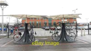Photo 6x4 Cycle store at Derby railway station A modern, space-saving des c2016 - Bild 1 von 1