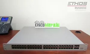 Cisco Meraki MS120-48LP switch PoE Gigabit Ethernet *NON RECLAMATO* - Foto 1 di 2