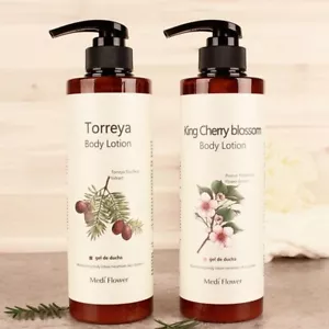 Medi Flower Bonita Garden Torreya Body Cleanser Toerrya Body Lotion SET K-Beauty - Picture 1 of 2