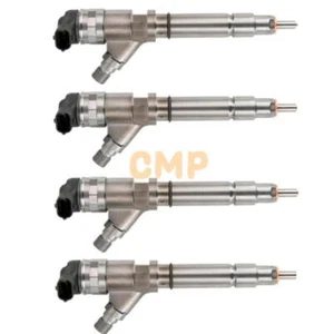 4 piezas inyectores de combustible para Chevrolet GMC Duramax LLY 2004-2005 0986435504 6,6 L - Imagen 1 de 4
