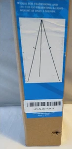 US Office Supply Black Steel Folding Display Easel Holds 5 Pounds Foldable - Picture 1 of 7
