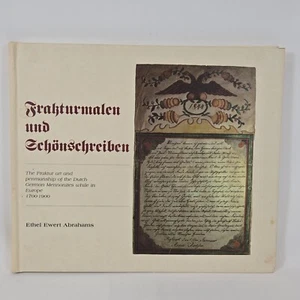 Frakturmalen und Schonschreiben Ethel Abrahams 1980 Mennonite Folk Art Book - Bild 1 von 19