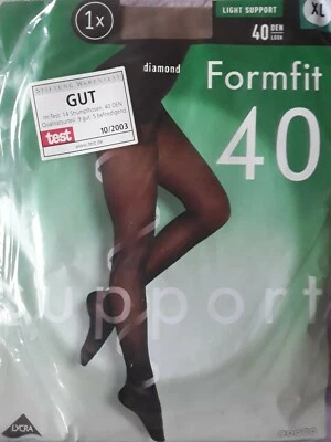 C&A Canda Stützstrumpfhose Größe XL 48/50 Formfit Support 40 Diamond Lycra Satin - Bild 1 von 4