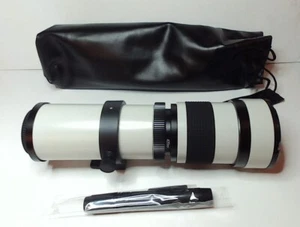 JINTU 420-800mm Telephoto Zoom Lens & T2-EOS Adapter & 2X Teleconverter (EL140) - Picture 1 of 24