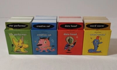 Cranium Board Game Replacement Pieces Parts 4 Decks Of Cards Family Fun  - Image 1 of 4