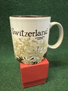 Taza de café Starbucks Suiza 2016 Global Icon Collector Series serie 16 oz - Imagen 1 de 4
