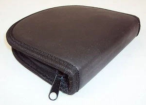 Nylon Zippered CD/DVD Wallet/Storage Case ~ Holds 12 Discs ~ New In Box DP-542 - Picture 1 of 6