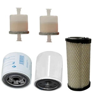 New Filter KIT AIR/FUEL/OIL/HYD Fits Kubota GR2100 GR2110 GR2120 - Picture 1 of 9