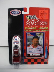 2002 Racing Champions Chase the Race Del Worsham NHRA 1/64 lot 3