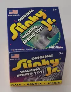 The Original SLINKY Jr. Walking Spring Toy Metal New - Picture 1 of 5