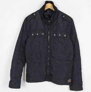 SCOTCH & SODA Men's Jacket Size S Black High Neck Full Zip Pockets s13016 - Picture 1 of 7