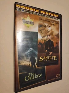 Double Feature DVD The Outlaw & Sante Fe - DVD #917 - Imagen 1 de 1
