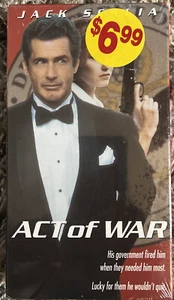 Act Of War (VHS, 1998) Jack Scalia RARE NEW Sealed - Picture 1 of 4