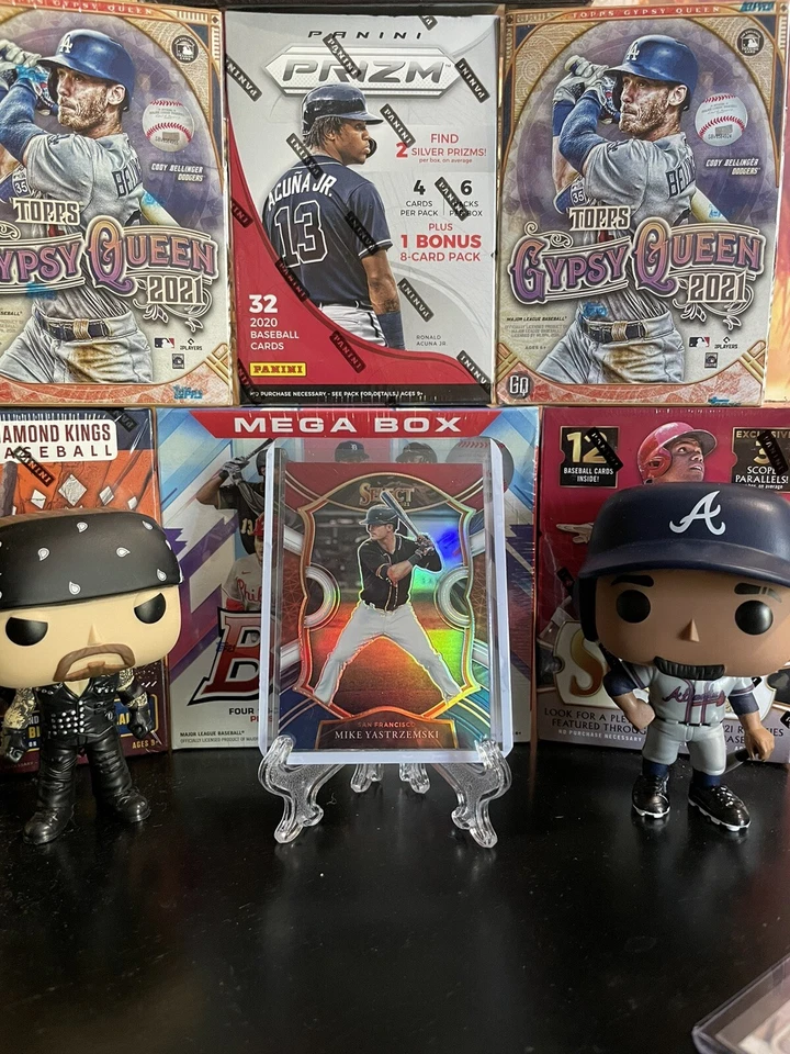 2021 Select Concourse Tri-Color #79 Mike Yastrzemski - San Francisco Giants - Image 1 of 2