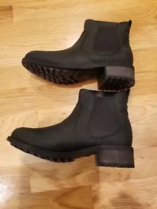 UGG BONHAM WASSERDICHT SCHWARZ BIKERSTIEFEL US 5/EU 36/GROSSBRITANNIEN 3,5 - Neu im Karton - Bild 1 von 7