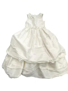 Girls Bonnie Jean Dress Flower Girl Dress Size 8 - Picture 1 of 10