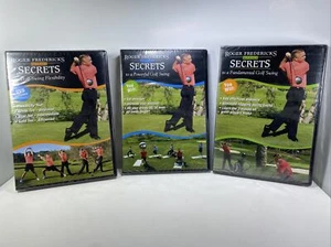 Roger Fredericks Reveals Secrets 3 DVD Set Golf Swing Instruction Brand New - Picture 1 of 4