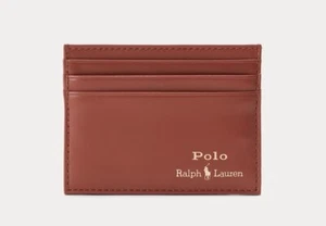 Polo Ralph Lauren Kartenetui Leder - Sattelbraun - Bild 1 von 3
