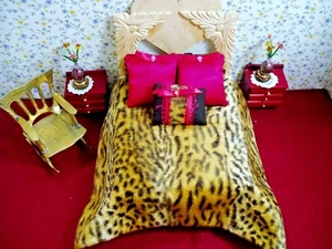 Comforter /Bedding Set -1:12 Scale for Dolls - New - OOK Handmade - Picture 1 of 8
