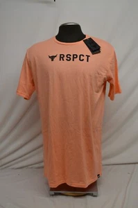 Under Armour Project Rock RSPCT Shirt Herren Kurzarm Koralle Orange 4XLT - Bild 1 von 8