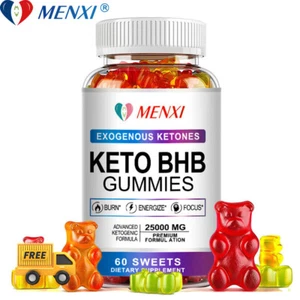 BHB Keto Diet Pills Advanced Weight Loss Instant Keto Ultra Burn ACV 25000mg US - Picture 1 of 9