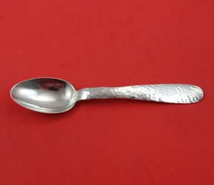 Lap Over Edge Hammered by Tiffany and Co Sterling Silver Place Soup Spoon 6 3/4" - Picture 1 of 3