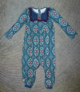 Persnickety Baby Girls Long Sleeve Romper (One-Piece) - Size 18-24 Months - EUC - Picture 1 of 5