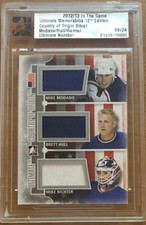 12/13 ITG ULTIMATE - MODANO HULL RICHTER - #9/24 - COUNTRY ORIGIN TRIPLE JERSEY