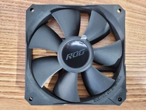 ASUS ROG RYUO Model 12 Fan 120mm 4-pin PWM PC Case Radiator - Black - Picture 1 of 2