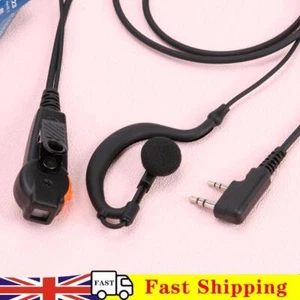 2 Pin Radio Earpiece Headset G Type Earhook Headset for Kenwood Baofeng 888S TYT - Zdjęcie 1 z 10