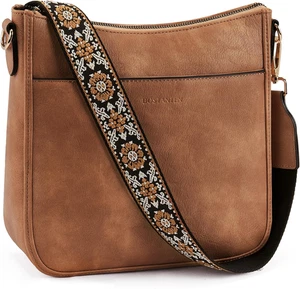 Umhängetaschen für Damen Vegan Leder Hobo Geldbörsen Schultertaschen (11 Farben) - Bild 1 von 23